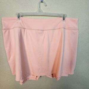 Realessentials Peach Women's Stretch Skort 3X (5721)